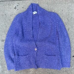 Vintage blue cardigan